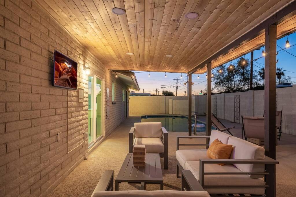 Vila Cozy-Perfect Location-Private Pool-Heat Optional- Spring Training-Gcu Phoenix Exteriér fotografie