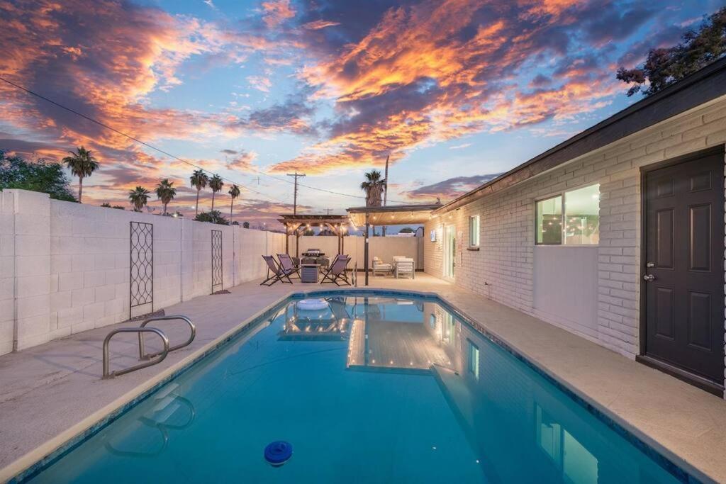 Vila Cozy-Perfect Location-Private Pool-Heat Optional- Spring Training-Gcu Phoenix Exteriér fotografie