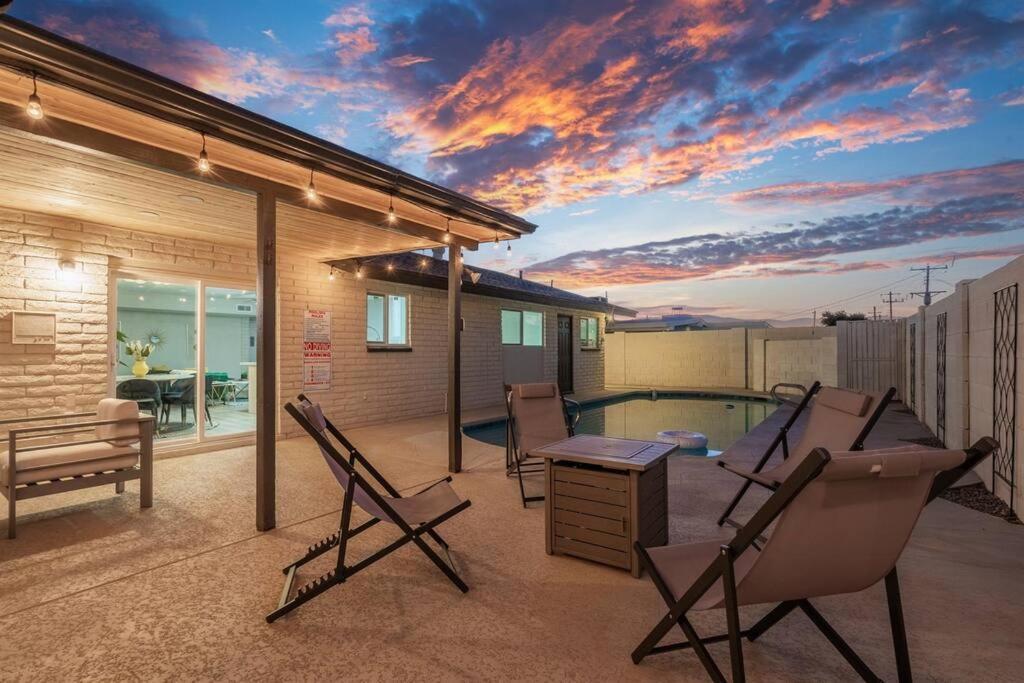 Vila Cozy-Perfect Location-Private Pool-Heat Optional- Spring Training-Gcu Phoenix Exteriér fotografie