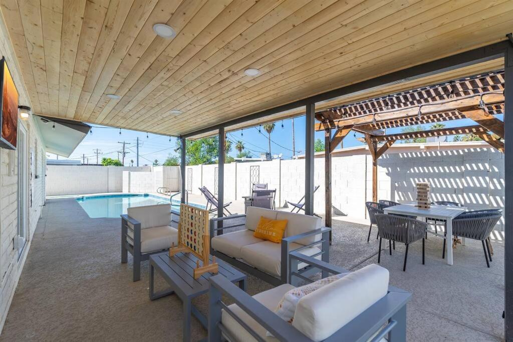 Vila Cozy-Perfect Location-Private Pool-Heat Optional- Spring Training-Gcu Phoenix Exteriér fotografie
